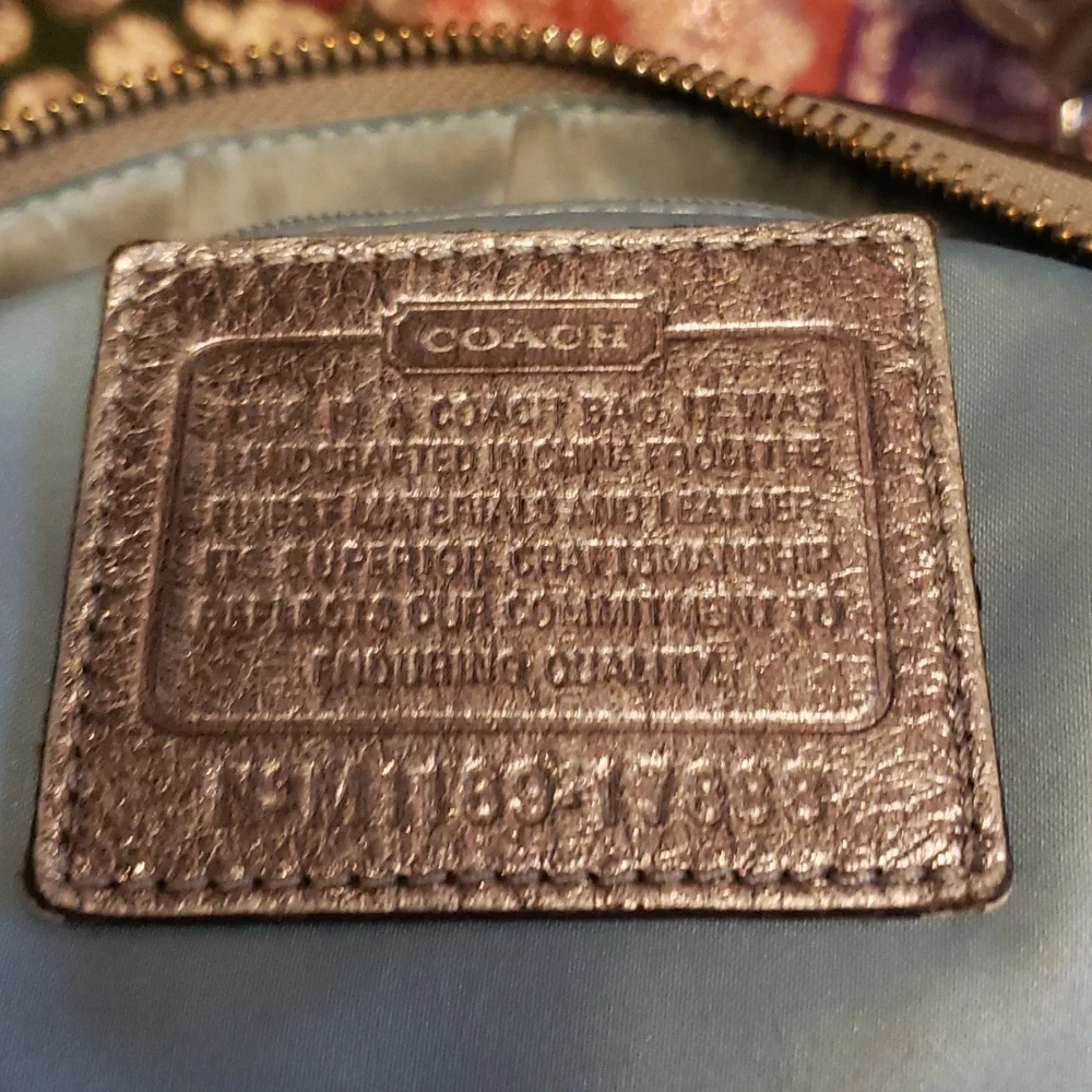 Coach poppy satchel/ Crossbody - Picture 6 of 6